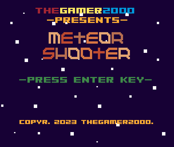Meteor Game
